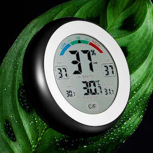 Touchscreen Digital Temperature Meter & Humidity Monitor