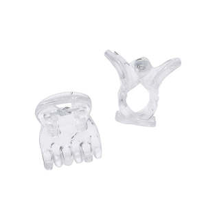 Plant, garden: Crew Plant Claw Clips - CLEAR [from 15 cents each]