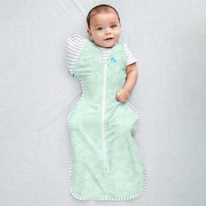 Swaddle Up™ Transition Bag Organic 1.0 TOG - Mint Celestial