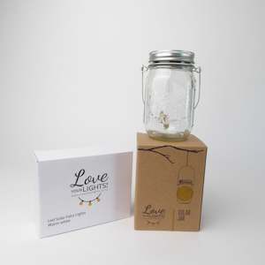 Solar Jar & 20m Seed Fairy Light Bundle