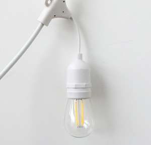 S14 Clear Glass Bulb | Non Dimmable | Spare