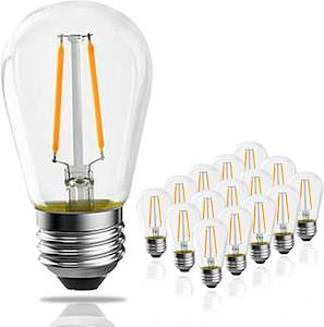 S14 Clear Bulb | Dimmable | Spare