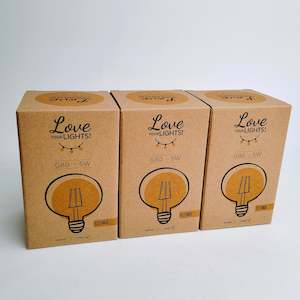 G80 Amber Bulb | Dimmable | Spare