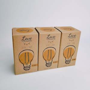 A19 3w Amber Bulb | Dimmable | Spare