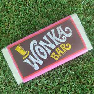 Wonka Bar – Wrapper & Golden Ticket