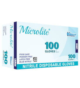 Microlite Nitrile Food Grade Disposable Gloves