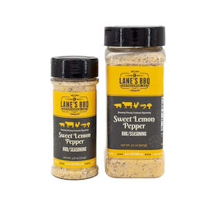 Lanes Bbq: Lane's BBQ - Sweet Lemon Pepper Rub