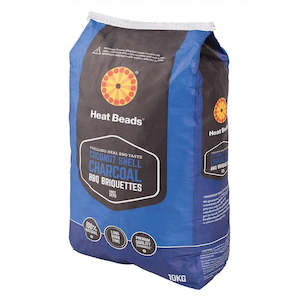 Charcoal: Heat Beads 10kg Coconut Shell Charcoal Bbq Briquettes