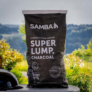 Samba Competition Grade Super Lump Charcoal - 10kg Bag