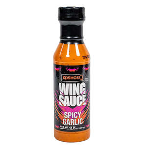 Low N Slow Bbq Supplies: Kosmos Q Spicy Garlic Wing Sauce