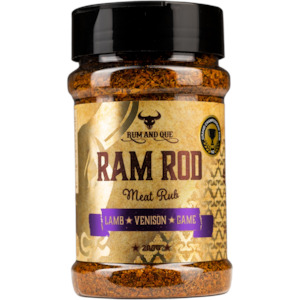 Rum & Que - Ram Rod (200gm Shaker)