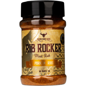 Rum & Que - Rib Rocker (200gm Shaker)