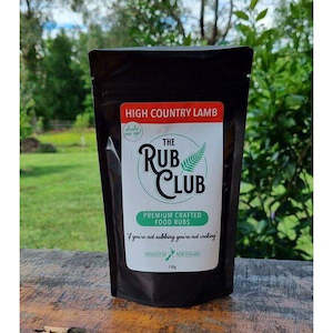 Nz Made Rubs: The Rub Club - High Country Lamb Rub