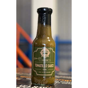 Nz Made Sauces: Morepork BBQ Damn Good Tomatillo Sauce