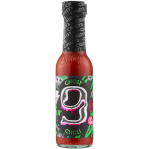 Nz Made Sauces: Culley's No9 Ghost Chili Hot Sauce