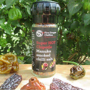 Fire Dragon Chillies Superhot Chipotle Chilli Salt 100g