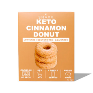 One Minute Cinnamon Donut- 4 Pack