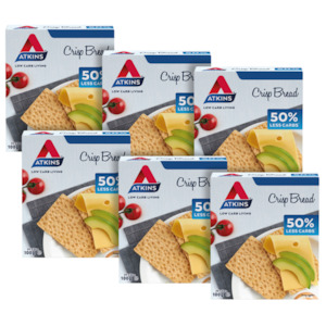 Health food: Crisp Bread crackers x 6 boxes