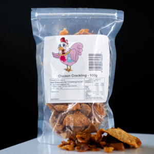 Health food: Grandma's Chicken Crackling- 100g