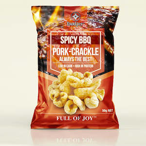 Health food: Spicy BBQ Pork Crackle | 50g