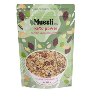 Keto Power- Vanilla Maple Muesli 350g