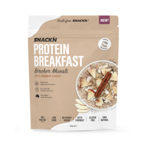 Protein Breakfast Bircher Muesli Apple Cinnamon Flavour - 450g