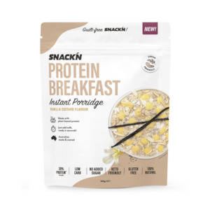 Protein Breakfast Instant Porridge Vanilla Custard Flavour - 450g