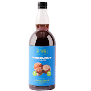 Hazelnut Flavoured Zero Sugar Coffee Syrup - 950mL