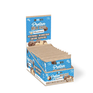 Protein Milk Chocolate Coated Macadamias x 10 Piece BOX