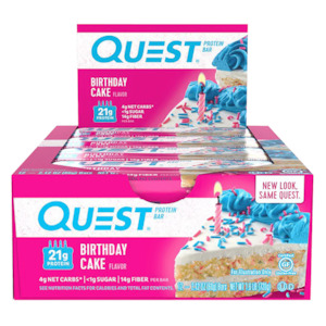 Protein Bar Birthday Cake 60gx 12 BOX