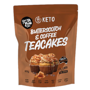 Butterscotch & Coffee Teacakes 60g