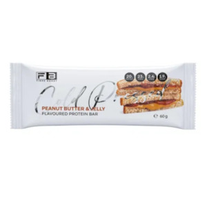 Health food: FIBRE BOOST Peanut Butter & Jelly 60g Cold Pressed Protein Bar -