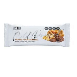 FIBRE BOOST Peanut Choc Caramel Flavour 60g Cold Pressed Protein Bar -