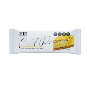 FIBRE BOOST Lemon Cheesecake 60g Cold Pressed Protein Bar -