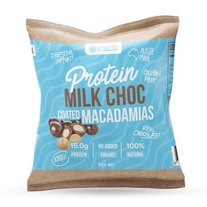 Protein Milk Chocolate Coated Macadamias