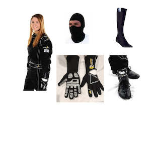 Clothing: SFI COMBO 4 SPEEDWAY PACK - FREE BALACLAVA, FREIGHT & SAVE $200 OFF RRP