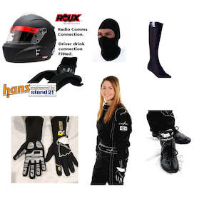 Clothing: SFI COMBO 5 SPEEDWAY READY - FREE BALACLAVA, FREIGHT & SAVE 310 ON RRP