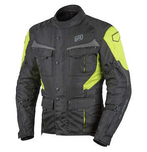 Clothing: RJAYS VENTURE Jacket Blk/Yel - WP Touring