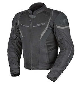 Clothing: RJAYS SWIFT III Jacket Blk/Grey - Hi Flow Mesh Sports