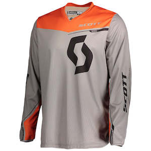 Scott 350 Youth Jersey Grey / Orange