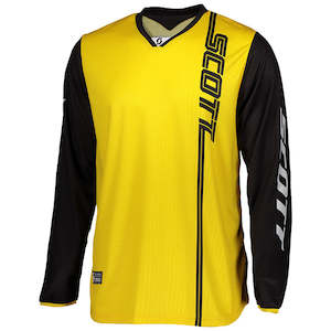 SCOTT 350 MOTO JERSEY BLACK / YELLOW