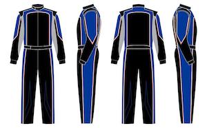 Fully Customize size  and Style - Option 1 - Race Suit 1 layer FR Cotton  SFI 3.2/ 1