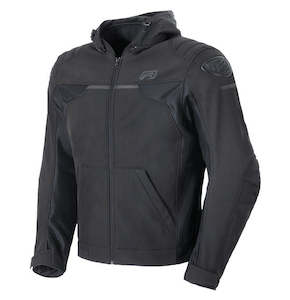 Clothing: RJAYS MISSION Hoody Black - Casual w/ Mesh Panels