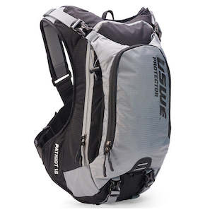 Clothing: USWE Patriot 15L MTB Protector Pack