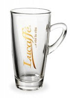 Accessories: Glass with handle for latte macchiato