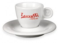 Accessories: Lucaffe espresso institutional cup & Saucer (6 piece)