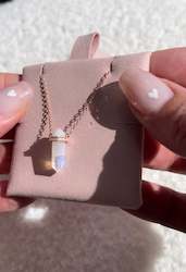 Jewellery: Seconds- Estela Necklace - 14K Rose gold vermeil