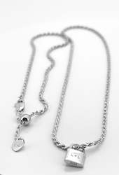 Jewellery: L + L Necklace - 925 Sterling Silver