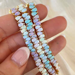 Jewellery: Dancing Opal Dreams Tennis Bracelet