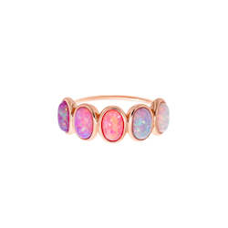 Rose Gold Opal Ombre Candy Band